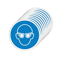 GEBOTSZEICHEN-SCHUTZBRILLE-SET10