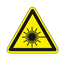 LABEL-WARNZEICHEN-LASERSTRAHLUNG